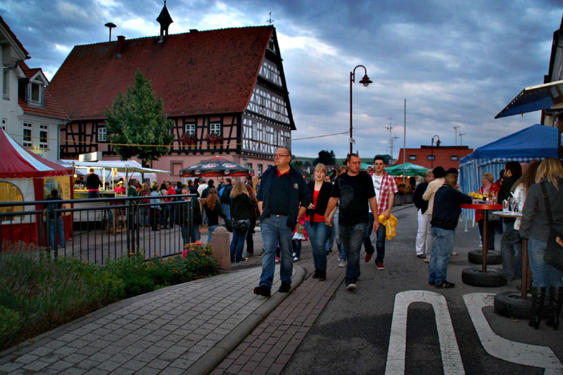 Tolle Atmosphäre auf dem Eschelbacher Dorffest