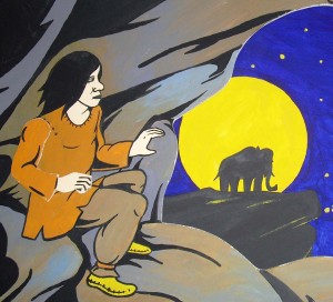 Anju und das kleine Mammut