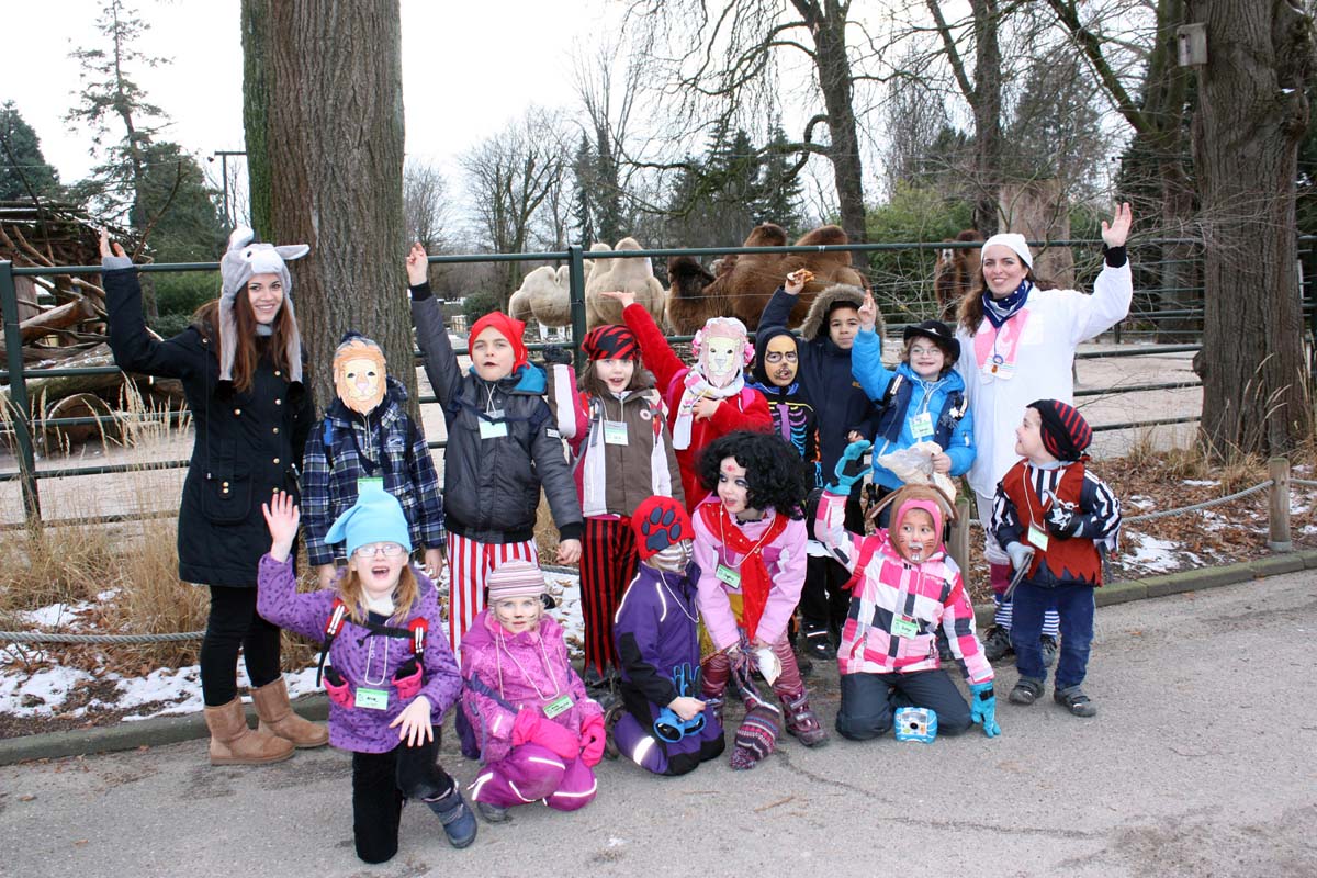 Zoo-Karneval am Rosenmontag und extra wilde Workshops für Kids und Teens