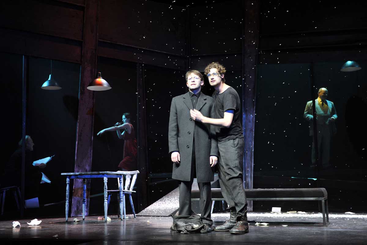 Draußen vor der Tür_q3 Holm, Berg, Krüger, Blom, Höchsmann_Foto Peter Empl