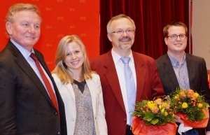 Gruppenbild Schmiedel, Dietrich, Funk, Schollenberger