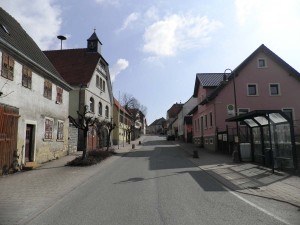 Adersbach – die Mittelstraße