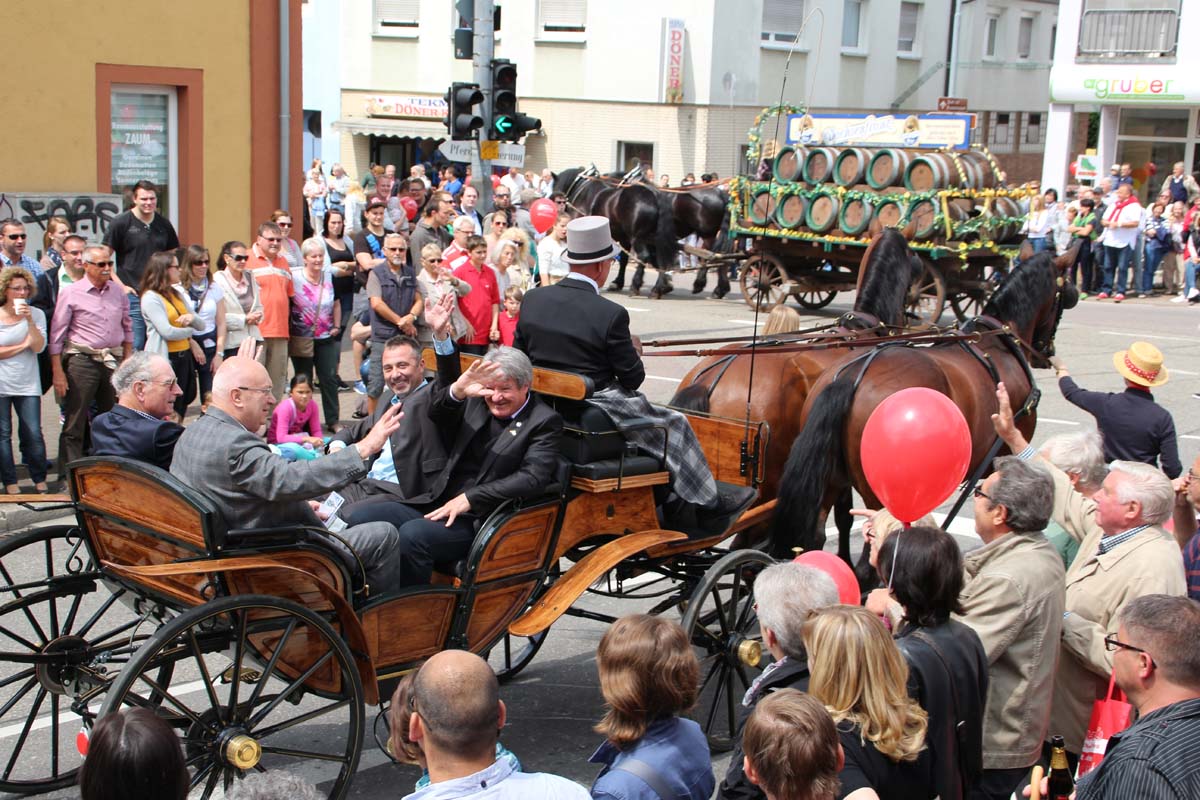 Fohlenmarkt Umzug 2015