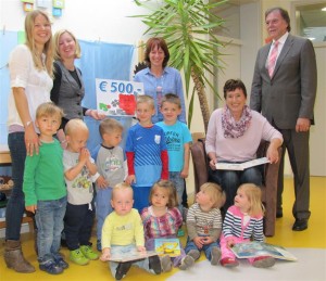 Kindergarten Rohrbach Spendenübergabe