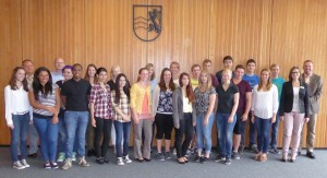 Ausbildungsbeginn_Landratsamt_Rhein-Neckar-Kreis_2015