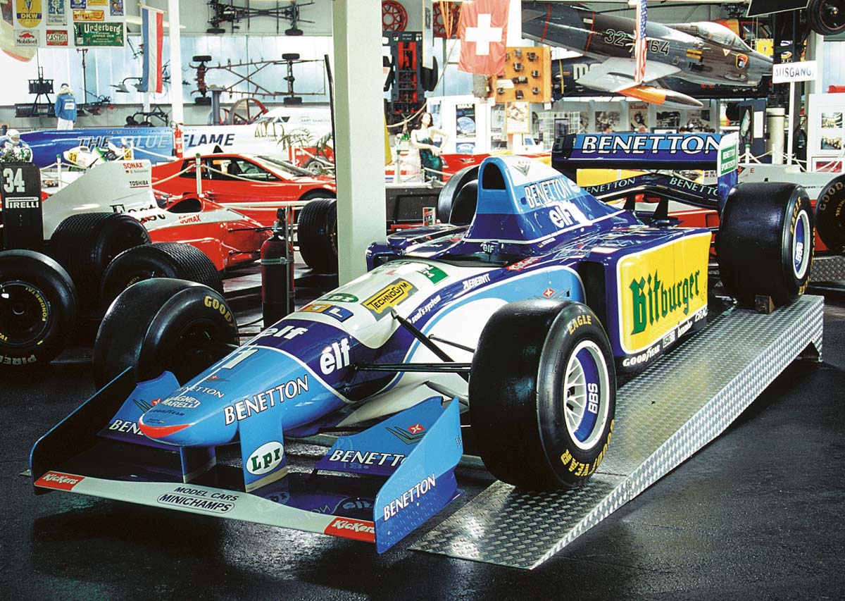 Weltmeister Formel-1-Rennwagen von Michael Schumacher