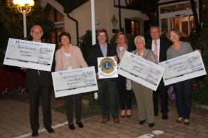 Scheckübergabe Hospiz, Werkstatt, Palliativ, Lebenshilfe Okt. 2015