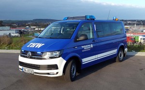 Der neue VW Transporter des THW Sinsheim