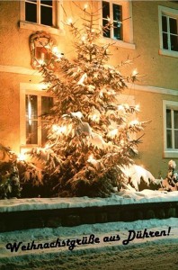 Weihnachtsgrüsse Dühren