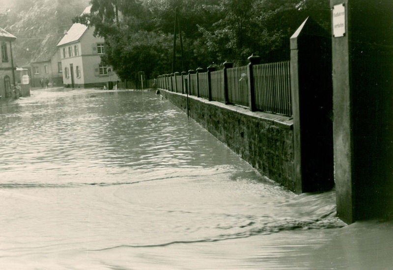 Alte Fotos von Hochwasserereignissen