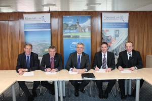 16_03_17_Vertragsunterzeichnung mit der GasLINE zum Ausbau des Backbones