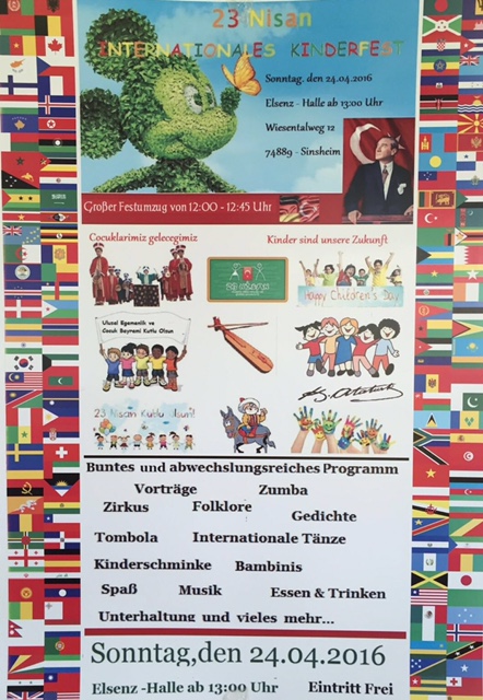23. Nisan Internationales Kinderfest
