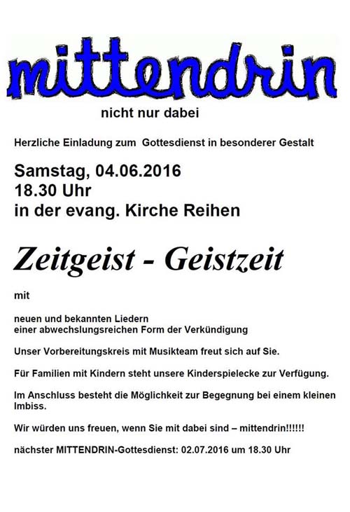 Zeitgeist – Geistzeit