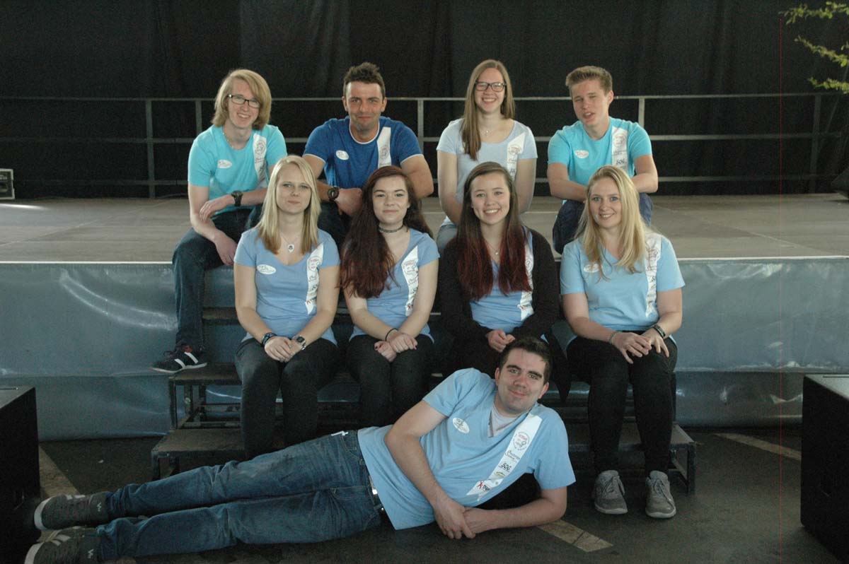 Die Tanzaction des Fohlenmarkts