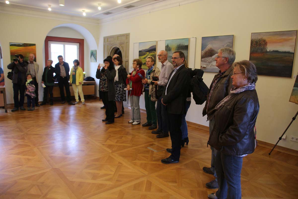 Traumlandschaften und Blätter