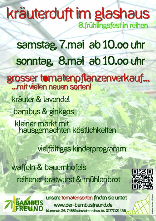 Kräuterduft im Glashaus