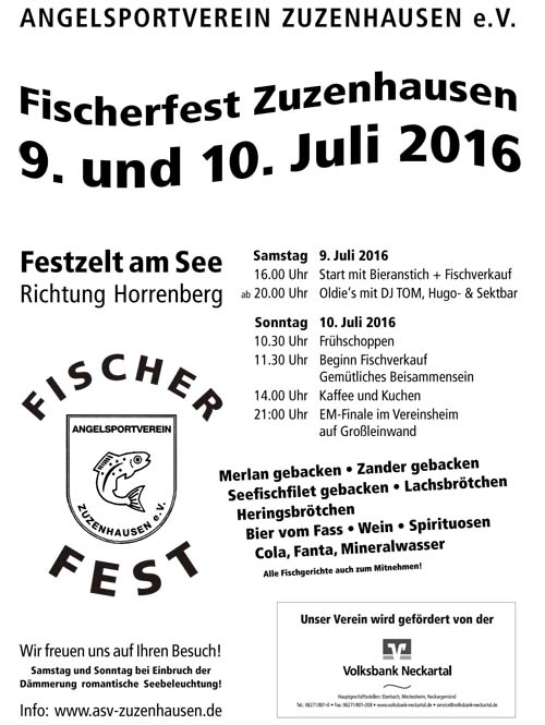 Fischerfest ASV Zuzenhausen