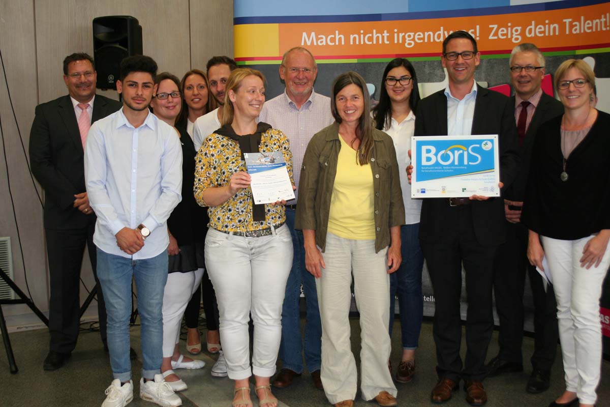 Boris-Berufswahlsiegel für Theodor-Heuss-Schule