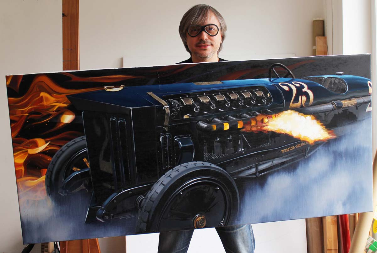 „BRUTUS“ auf der Leinwand verewigt