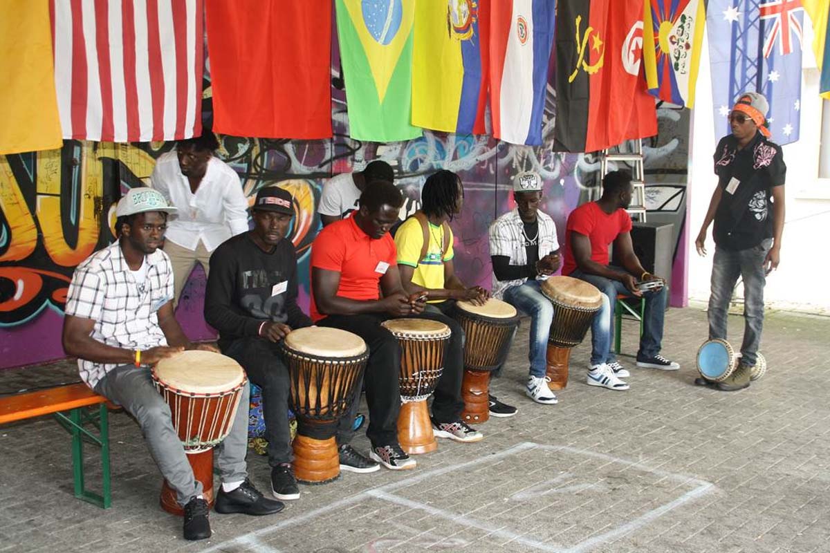 Stadtfest – Gambia-Djemben