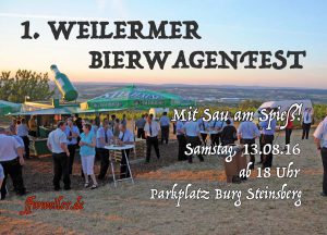 1 Weilermer Bierwagenfest