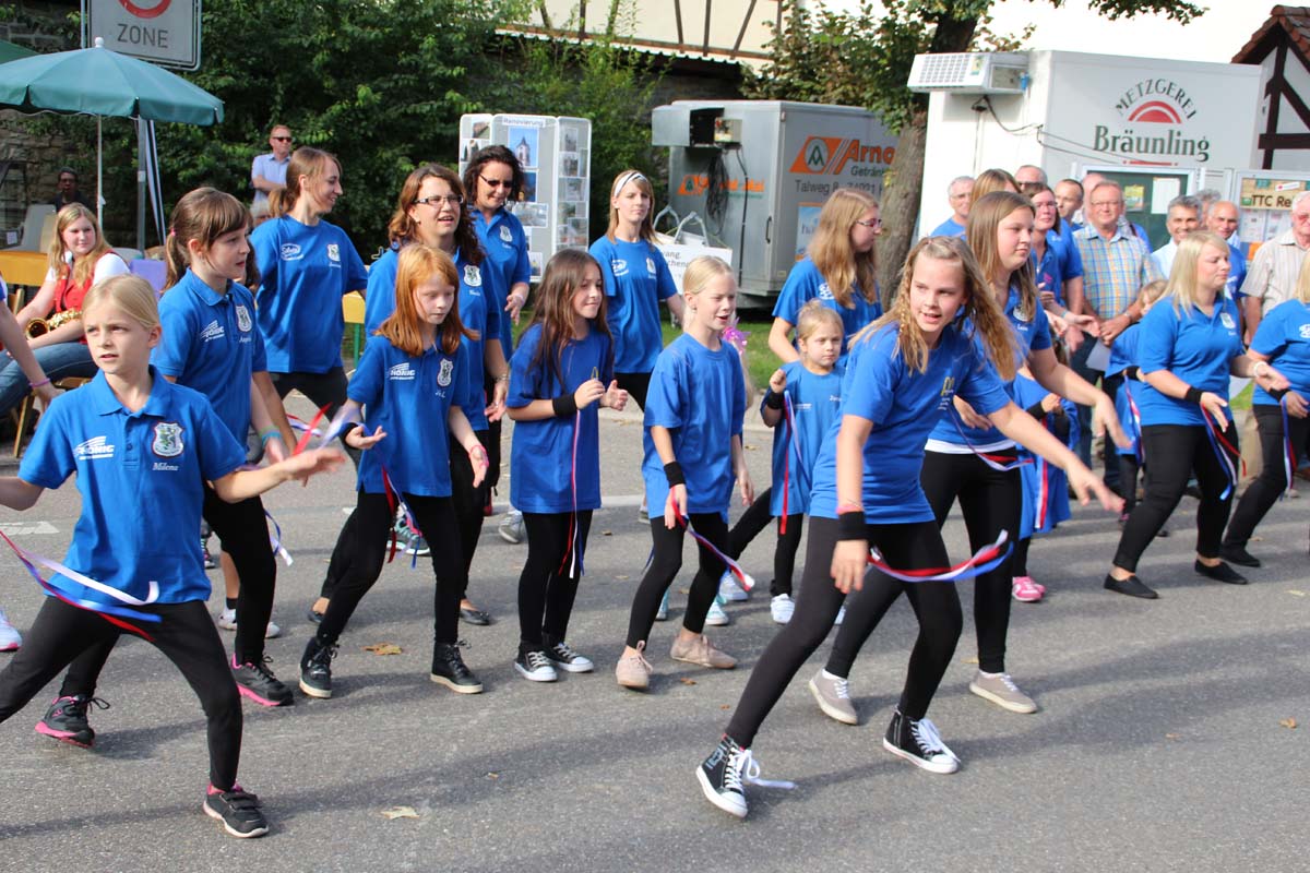 Programm zum 18. Dorffest Reihen