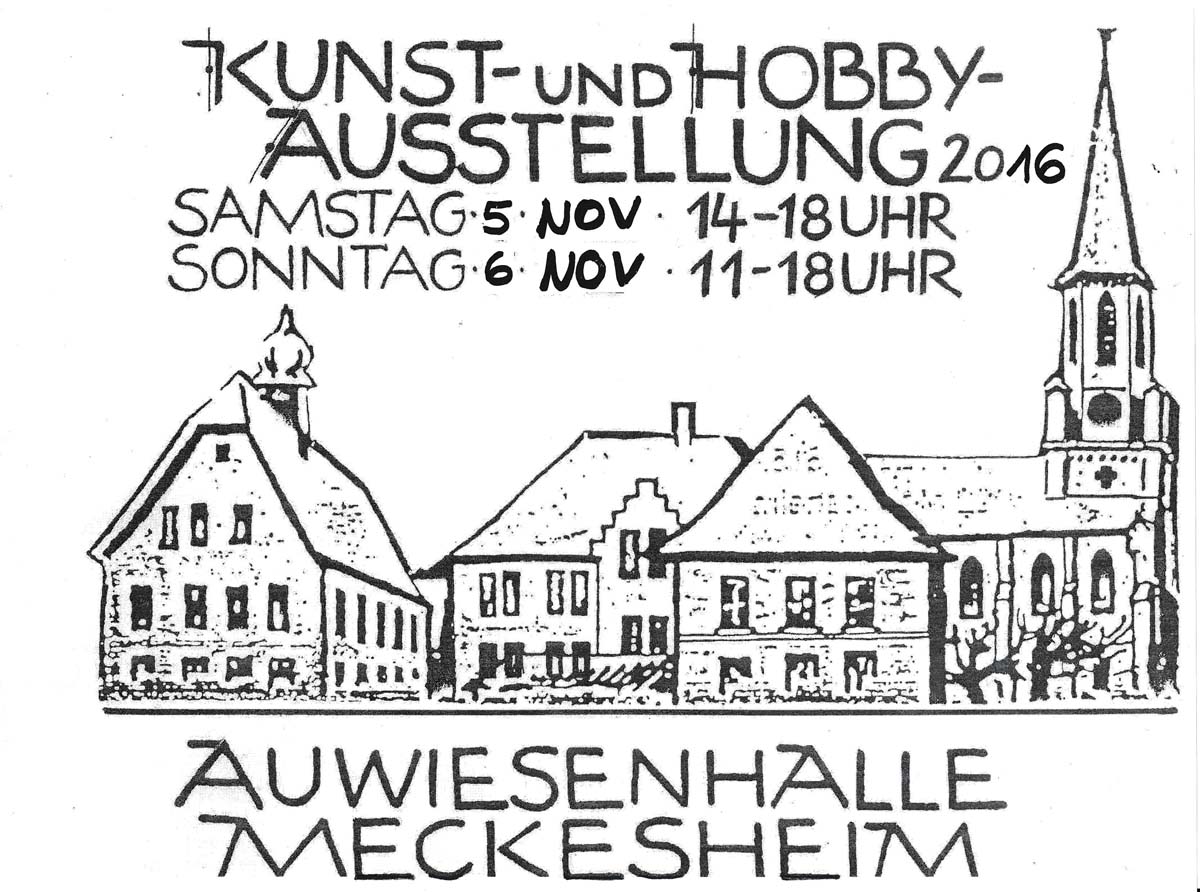 19. Meckesheimer Kunst- und Hobbyausstellung