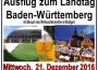 Tagesfahrt und Besuch des Landtags Baden-Württemberg und Weihnachtsmarktes in Stuttgart