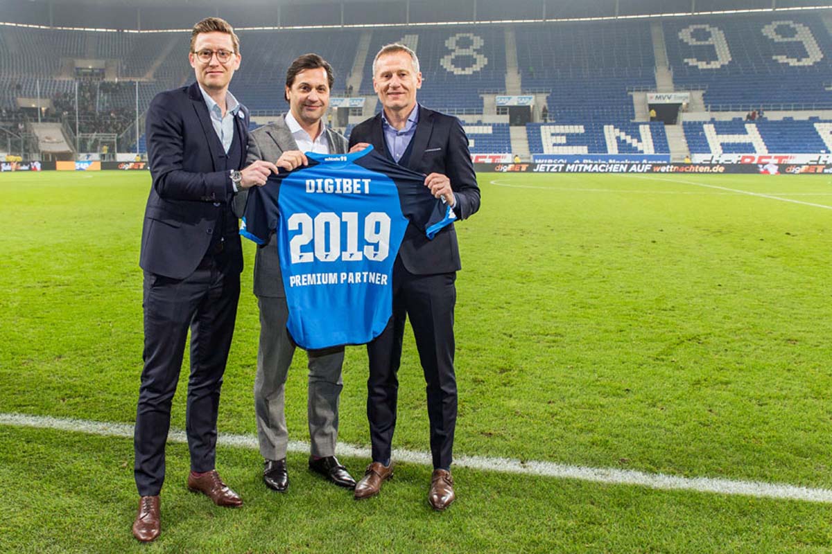 digiBET wird offizieller Sportwetten-Partner der TSG 1899 Hoffenheim