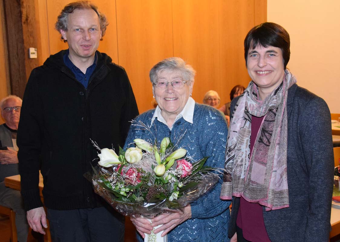 Ökumenischer Seniorenkreis verabschiedet Maria Lentz