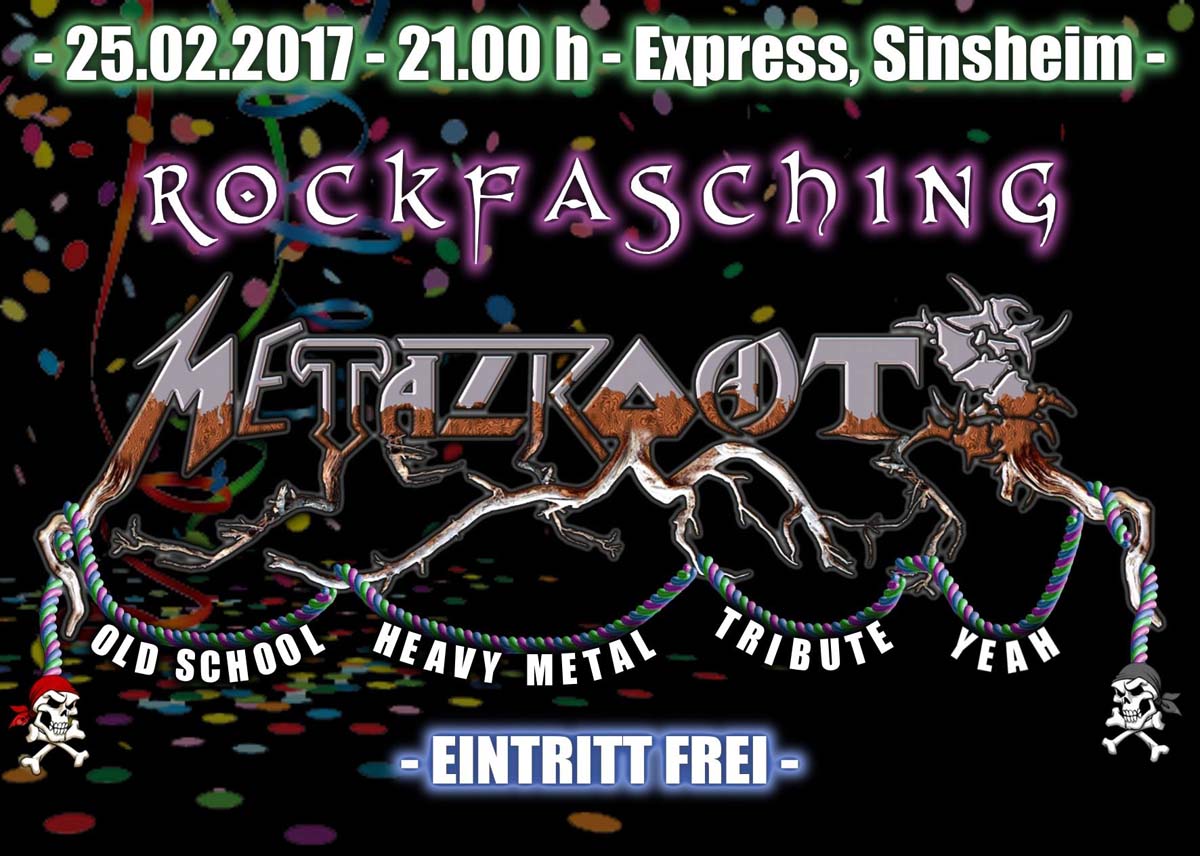 Rockfasching mit Metalroots im Express