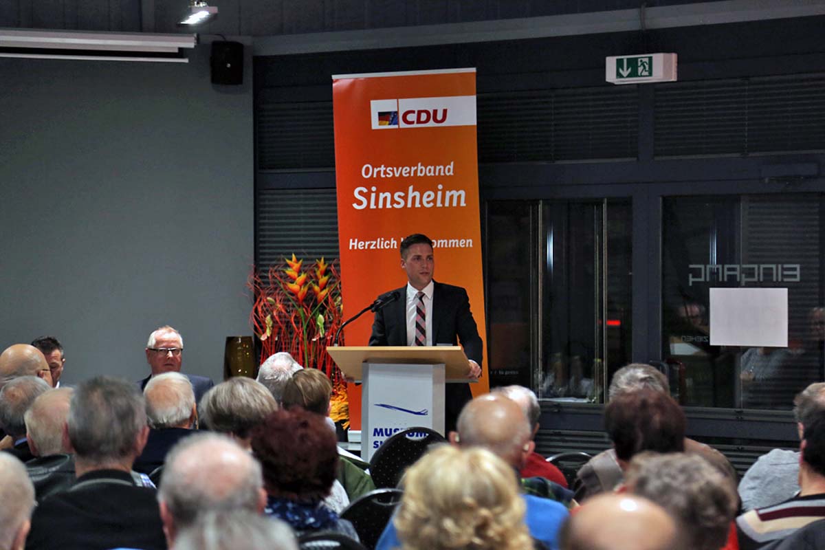 „Aufwärts immer, abwärts ´nimmer“ beim CDU-Bürgerforum