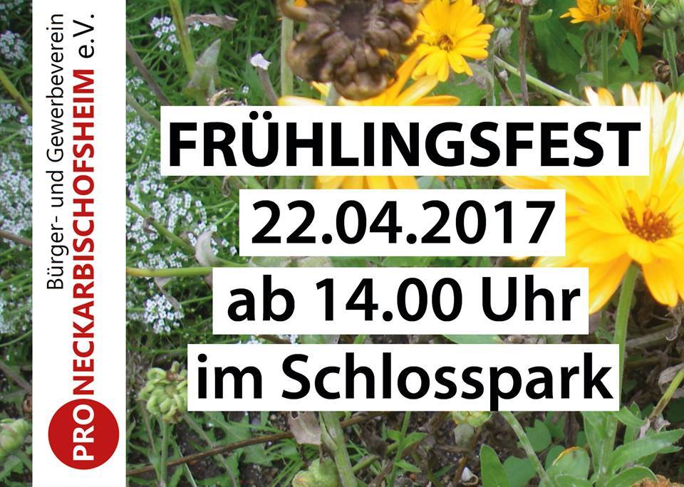 Frühlingsfest im Schlosspark Neckarbischofsheim