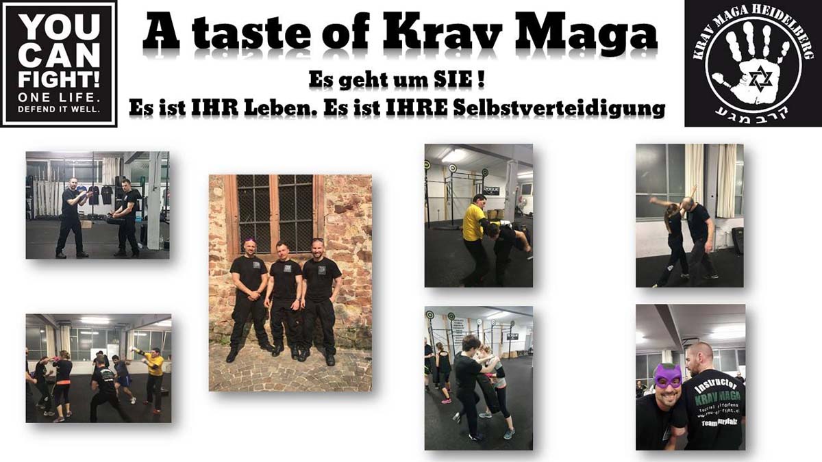 A taste of Krav Maga – Selbstverteidigungskurs