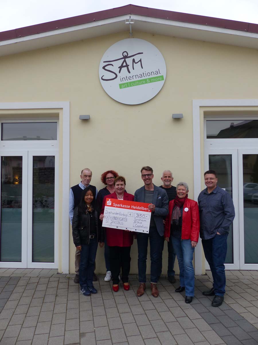 Eine Kamera für den katholischen Kindergarten St. Jakobus in Sinsheim