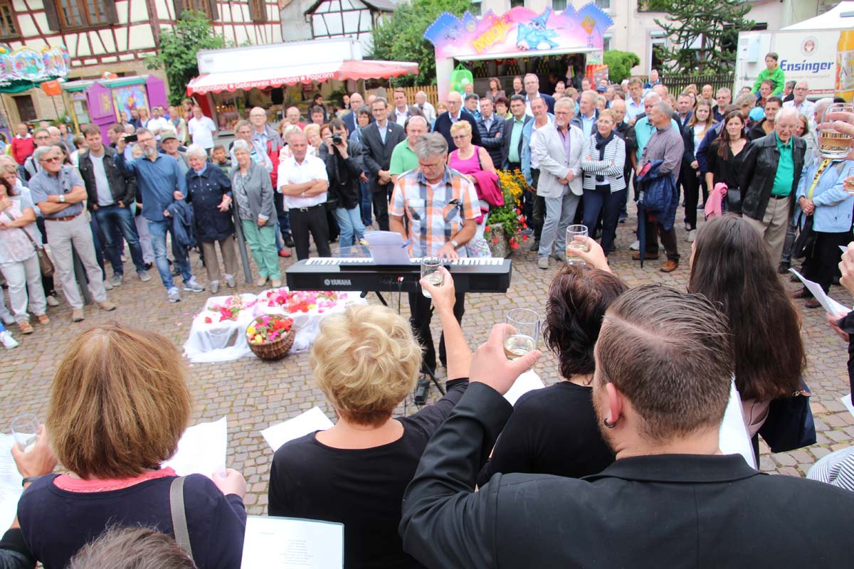 Und immer wieder, das Weilerer Dorffest Fieber