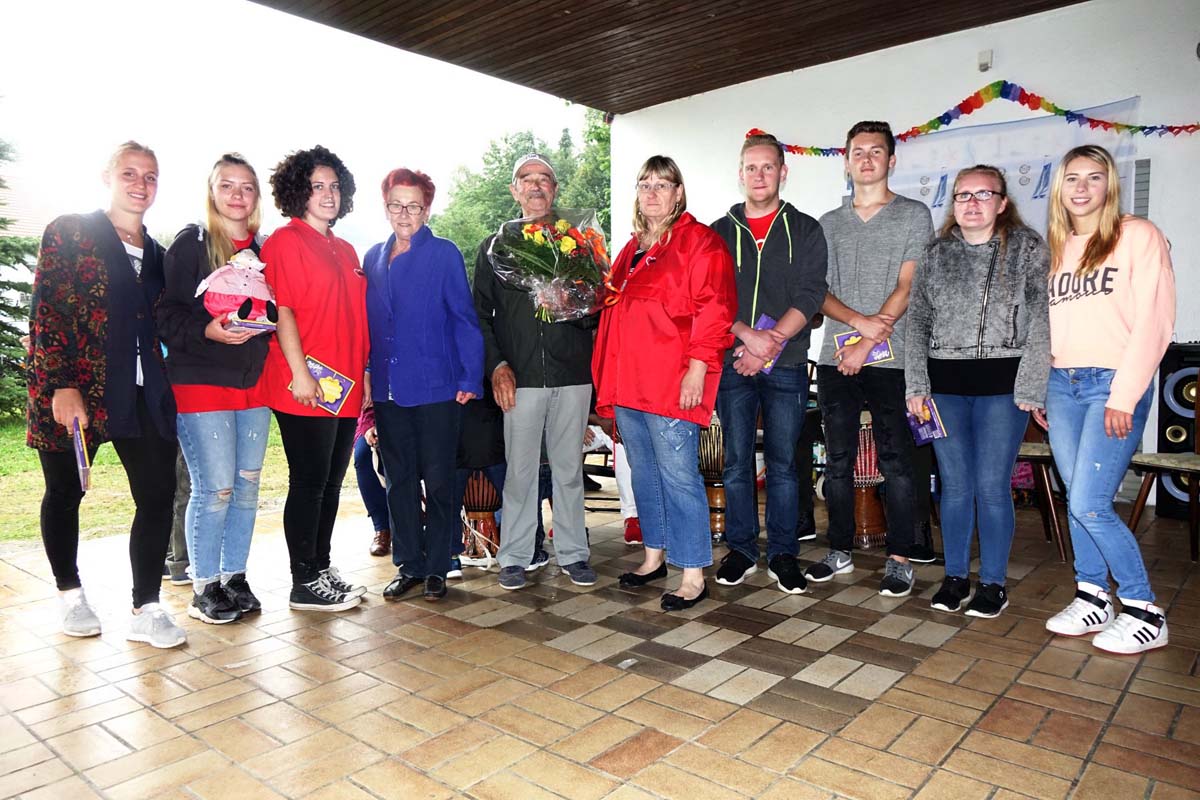 Abschlussfeier Ortsranderholung SNH-Reihen