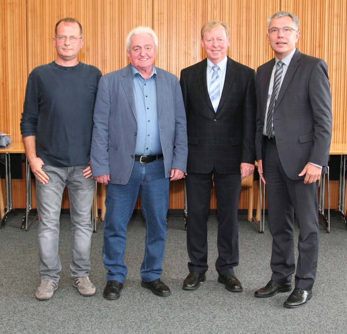 Roland Bauer und Eberhard Pfeil 50 Jahre im öffentlichen Dienst