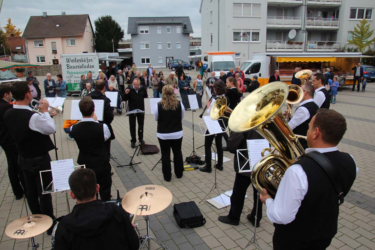Stadtkapelle Sinsheim – Gastspiel zur Marktzeit