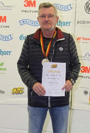 Bronzemedaille für Werner Brenneisen