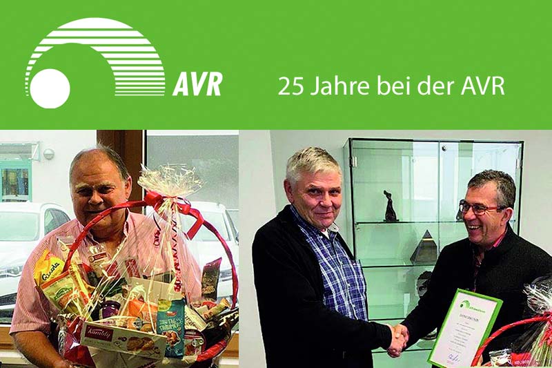 AVR-Gruppe verabschiedet langjährige und verdiente Mitarbeiter in den Ruhestand