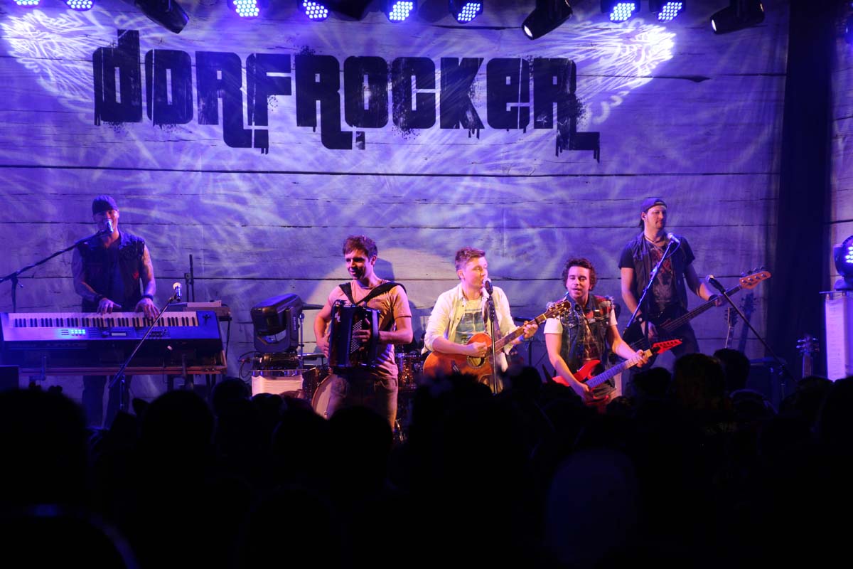 Mega geile Party mit den Dorfrockern