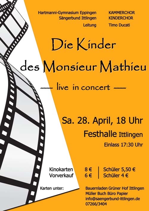 „Die Kinder des Monsieur Mathieu“ – live in concert