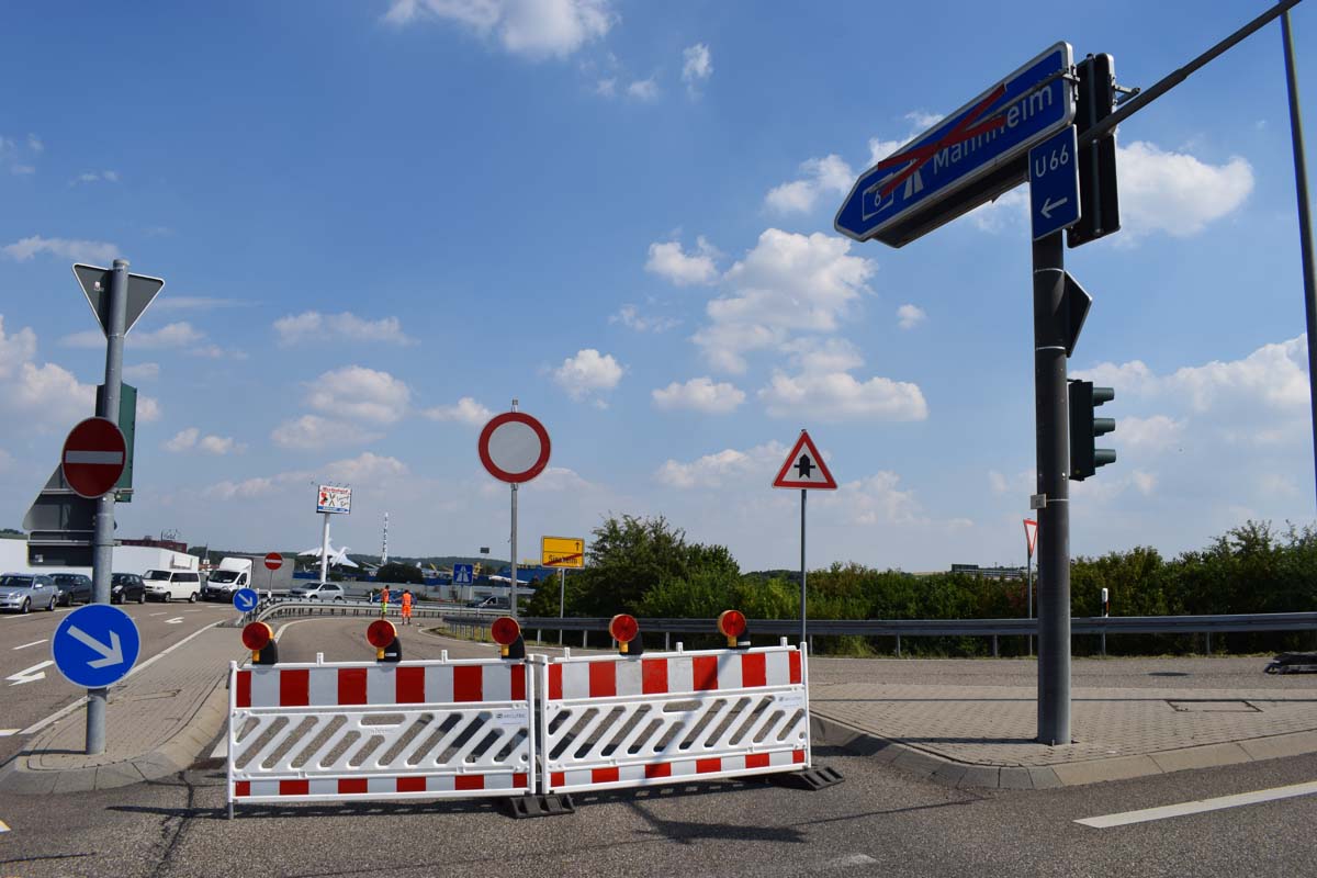 Sinsheim: Gefahr durch herabhängendes Stromkabel – Vollsperrung der BAB 6 aufgehoben