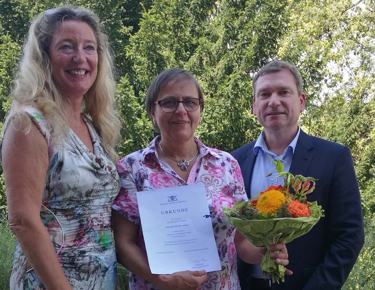 Kraichgau-Realschule verabschiedet Elisabeth Drescher in den Ruhestand