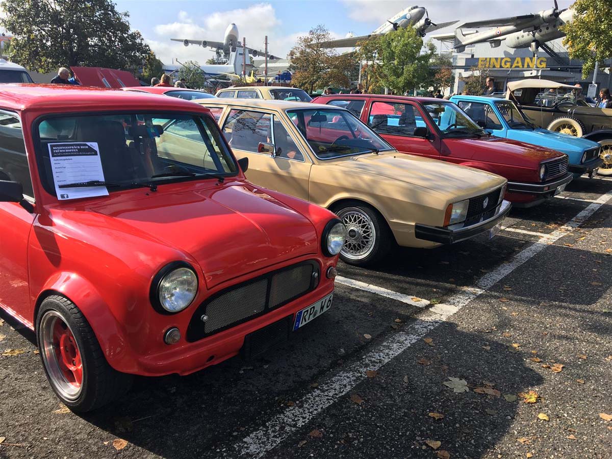 Benzingespräch beim Frühschoppen