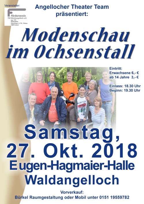 Modenschau im Ochsenstall