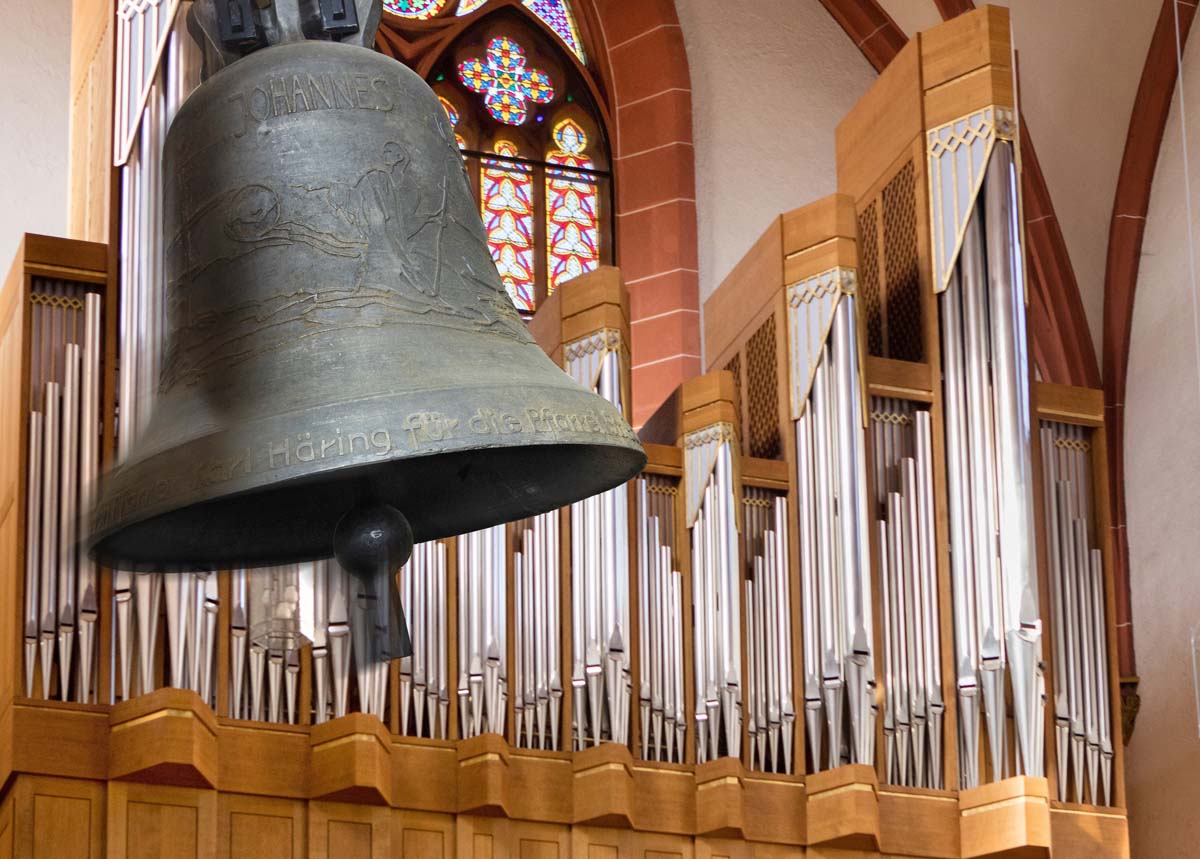 Glocken und Orgel in der Sakralen Kunst im Rhein-Neckar-Kreis