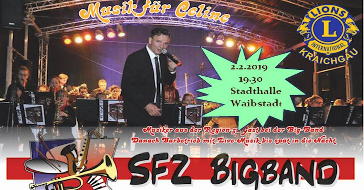 SFZ-Big-Band presents – Musik für Celine