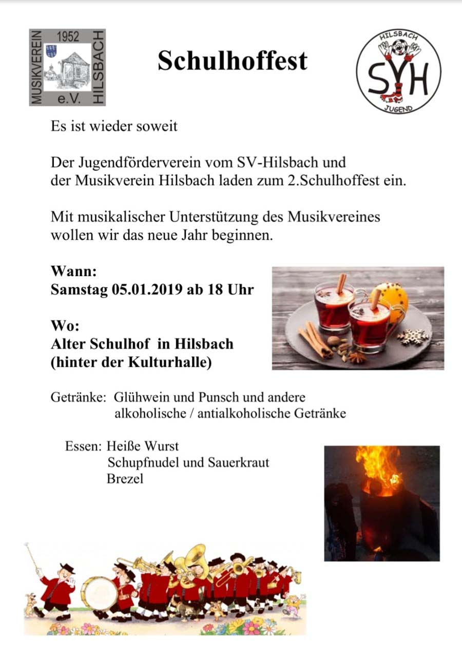 2. Schulhoffest in Hilsbach